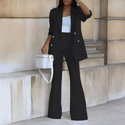 Mélanie - Elegant and stylish long blazer set for women