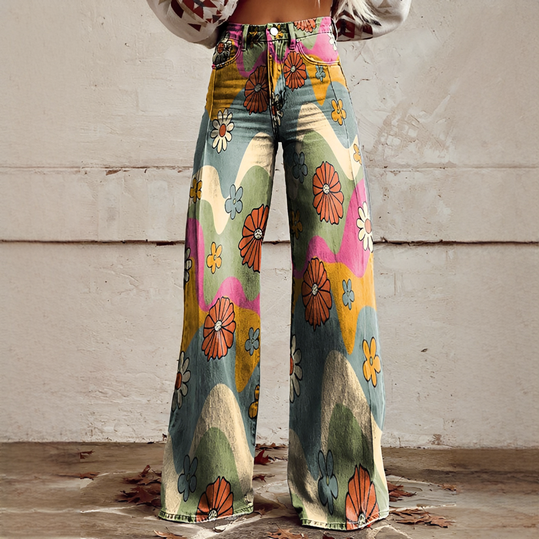 Shannon - Modische Hose mit weitem Bein