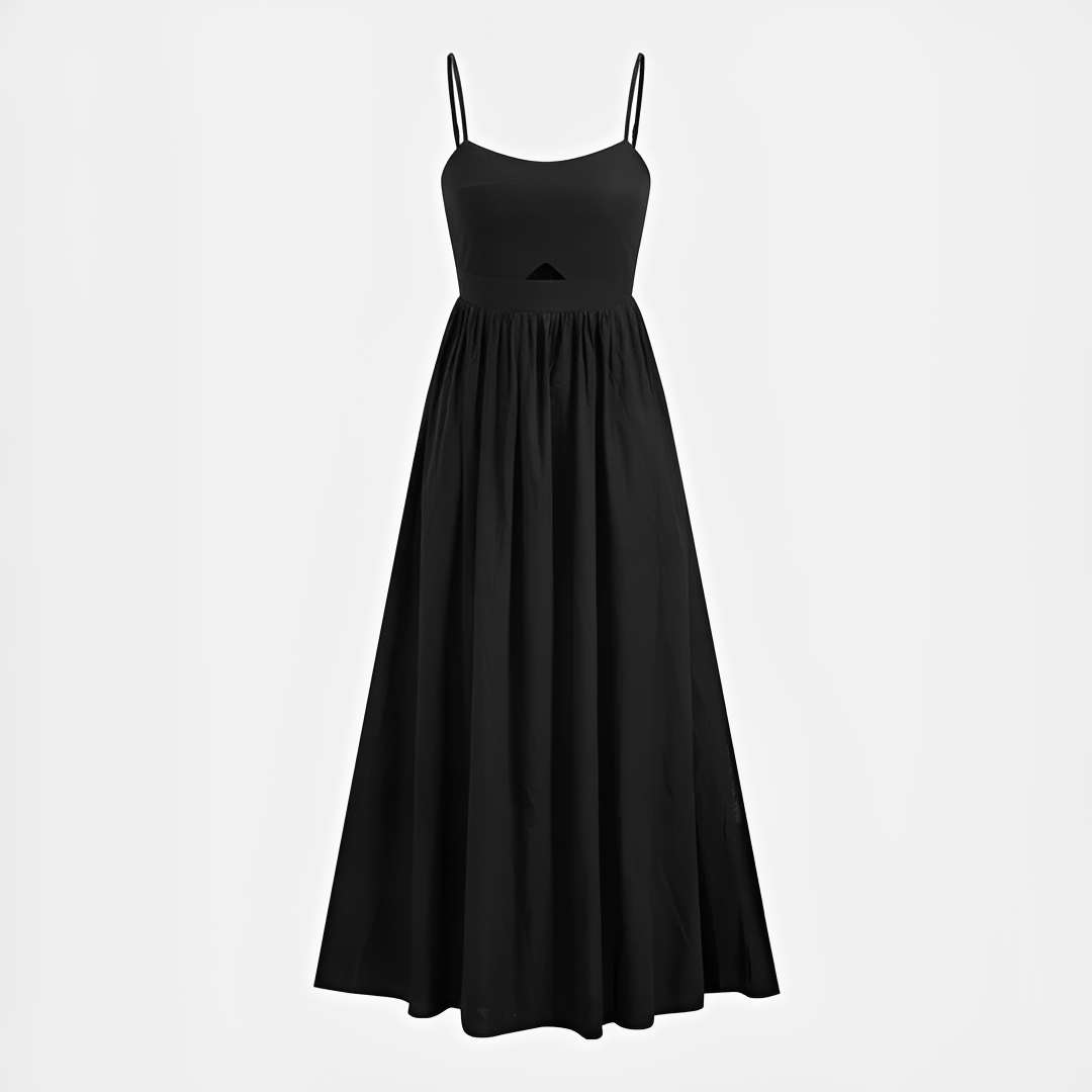 Meadel - Stilvolles ärmelloses Maxi-Kleid
