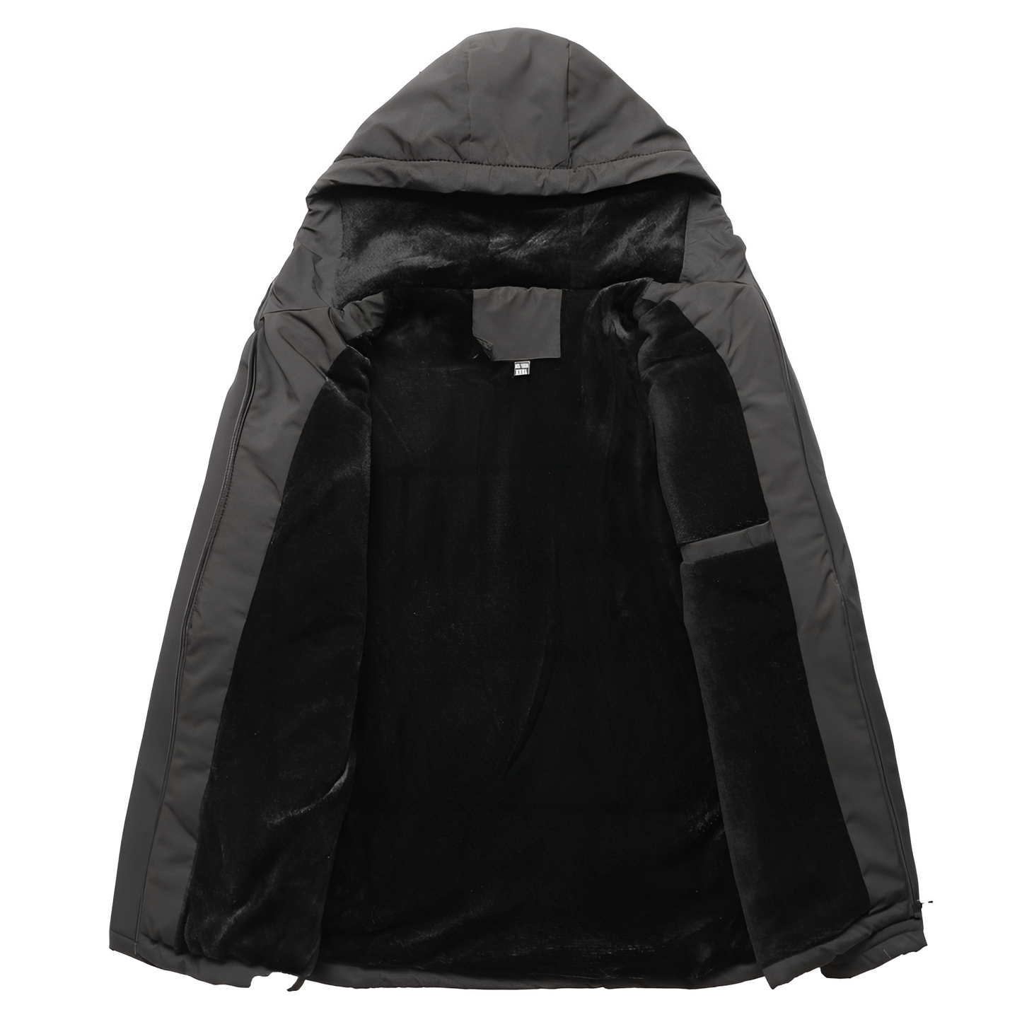 Karl - Universelle Herren-Fleecejacke mit Kapuze