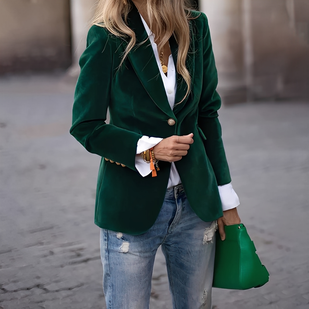 Lyliane - Classic, casual women's button jacket