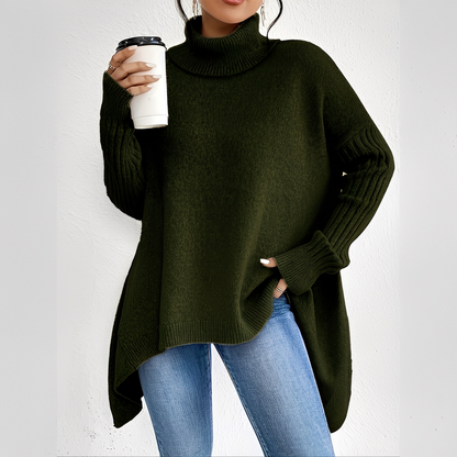 Maëlle - women's turtleneck sweater made of cashmere