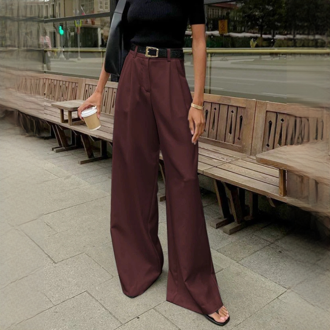 Marlene - Schicke Hose mit weitem Schnitt