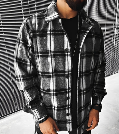 Eugene - Stilvolles kariertes Langarmhemd für Herren