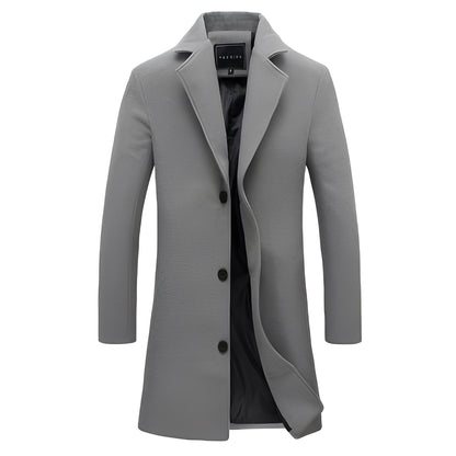 Stefan - Stylish wool coat for men