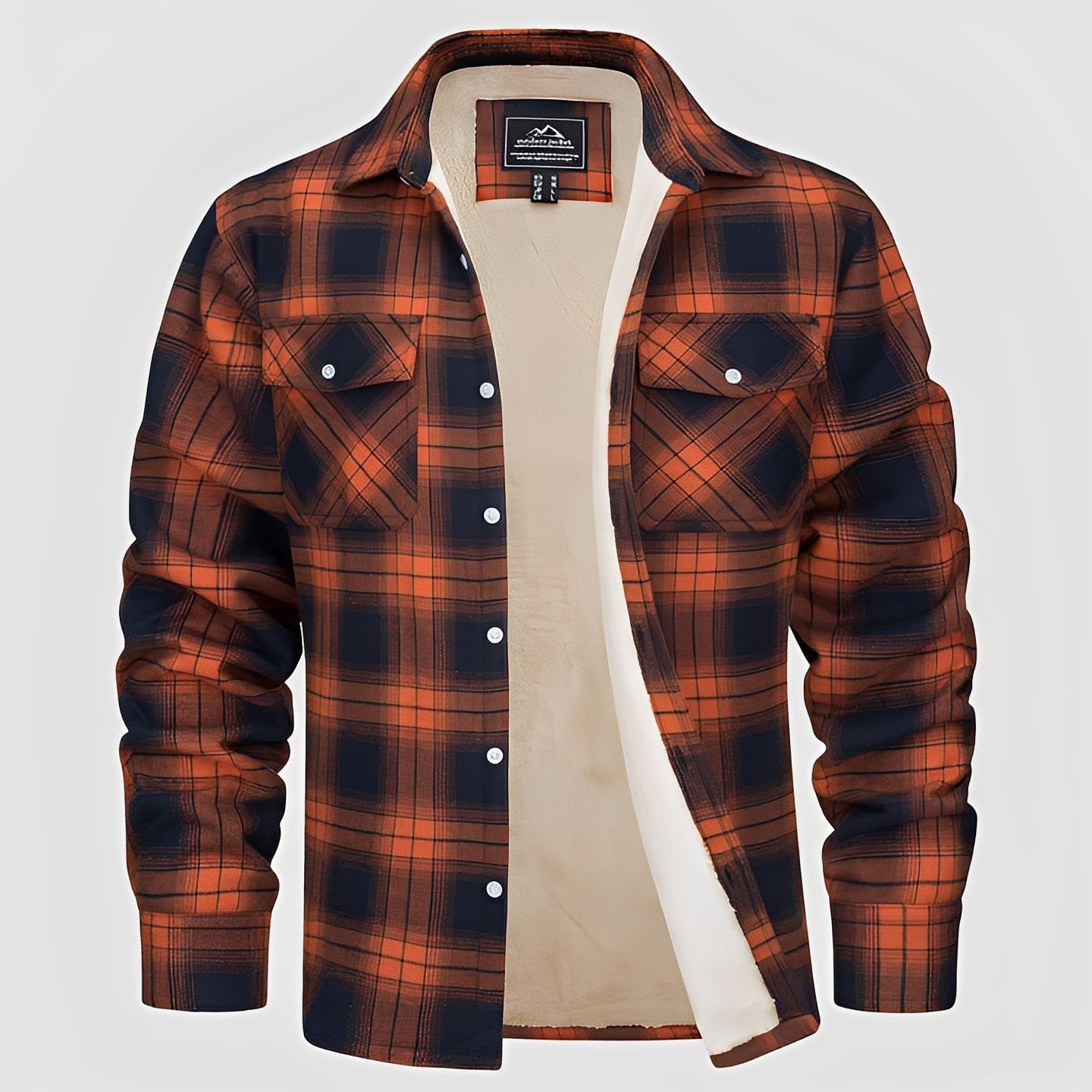 Albert - men's jacket with checkered design
