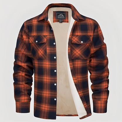 Albert - men's jacket with checkered design