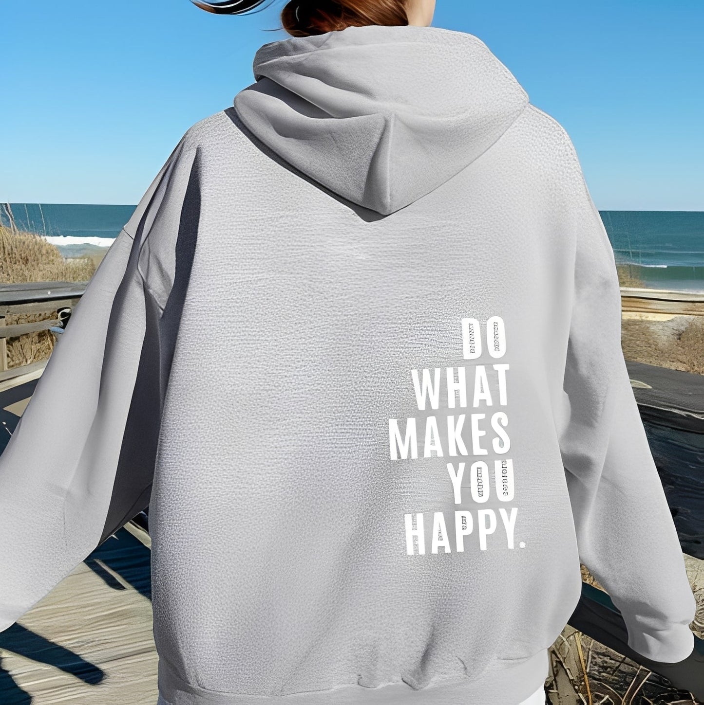 Adrienne - Elegant women's hoodie with design