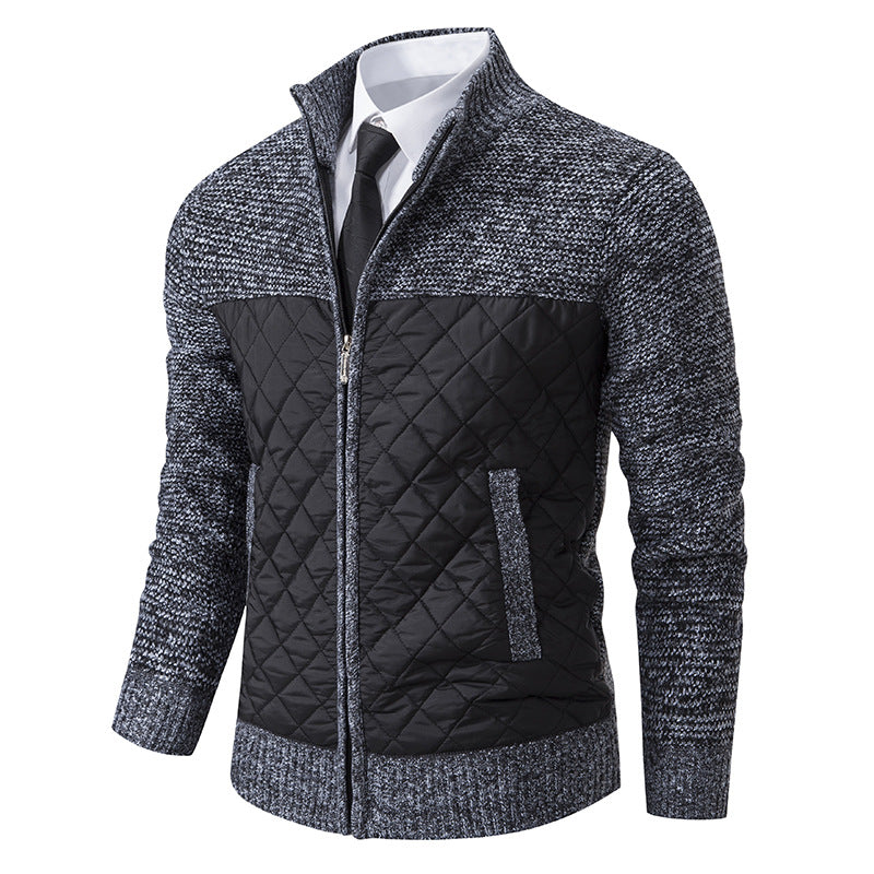 Denton - Stilvolle und warme Jacquard-Twill-Jacke für Herren