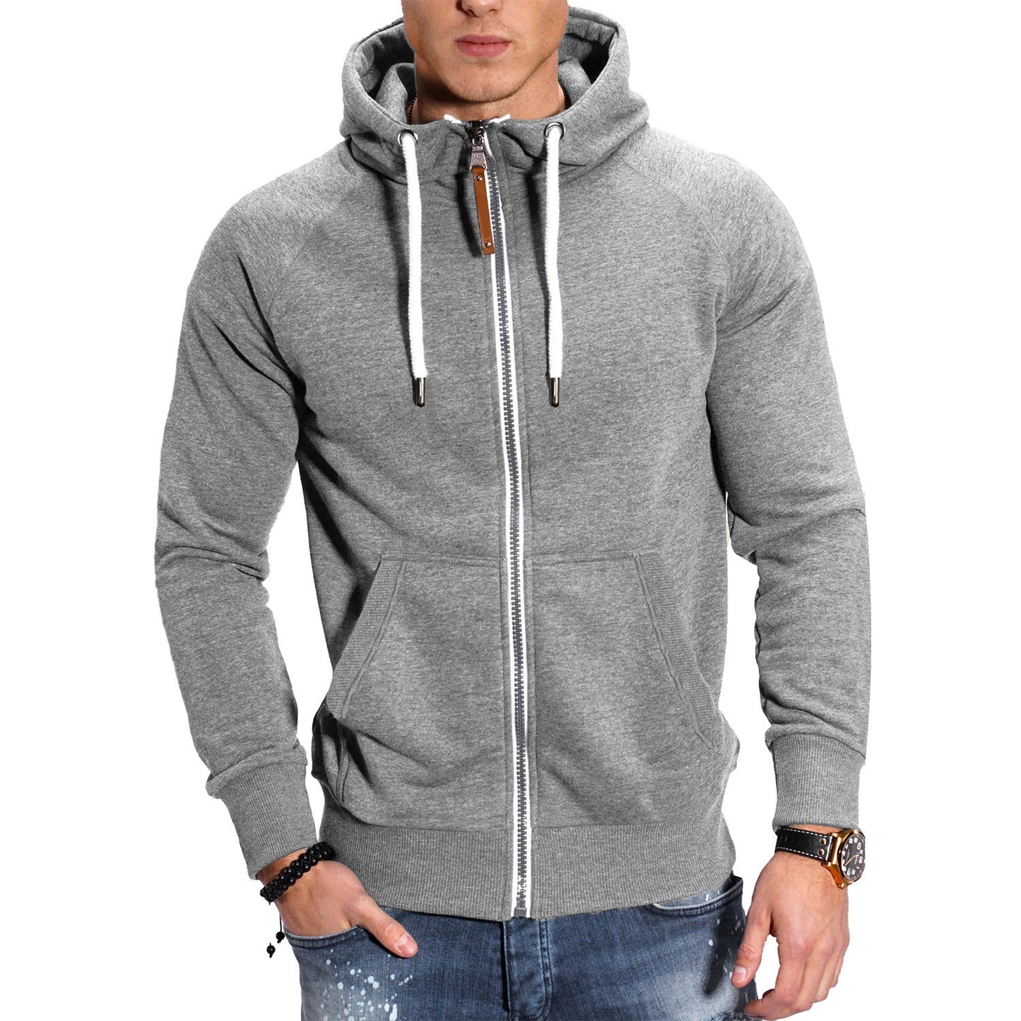 Marvin - Modern men's sports jacket with hood