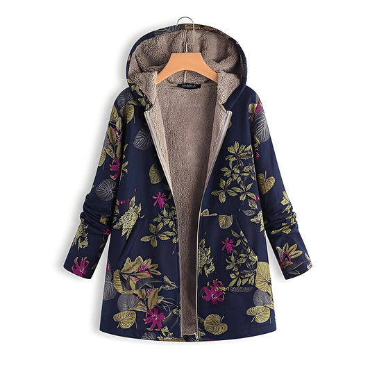 Kayla - Retro hooded jacket for women