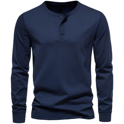 Nowell - Comfortable and soft long-sleeve shirt for men