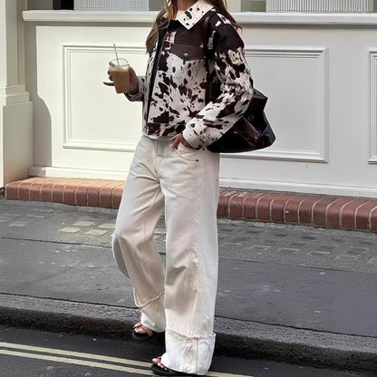 Beatrice - Modische Damenjacke mit Muster