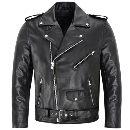 Daniel - Elegante Leder-Motorradjacke für Herren