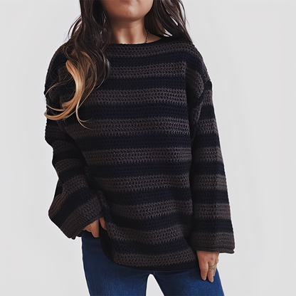 Millie - Elegant, soft, loosely knitted women's sweater