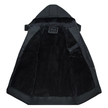 Hugo – Black Winter Coat Men