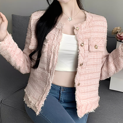 Rexanne - Modern short women's jacket with pockets