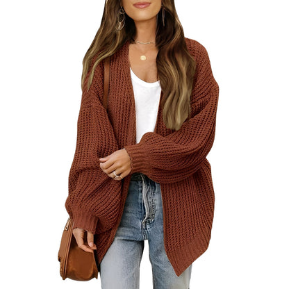 Nelly - Comfortable Open Cardigan for Women