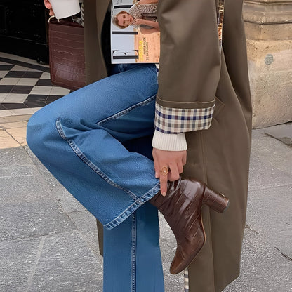 Connie - Elegant Long Women's Trench Coat