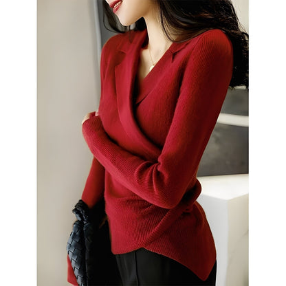 Yara - Elegant women's sweater with long sleeves