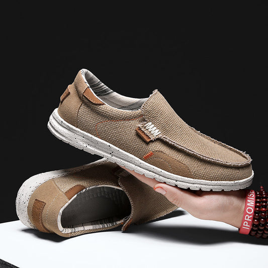 Maxwell - Stylish, Lightweight Canvas Slip-Ons for Men