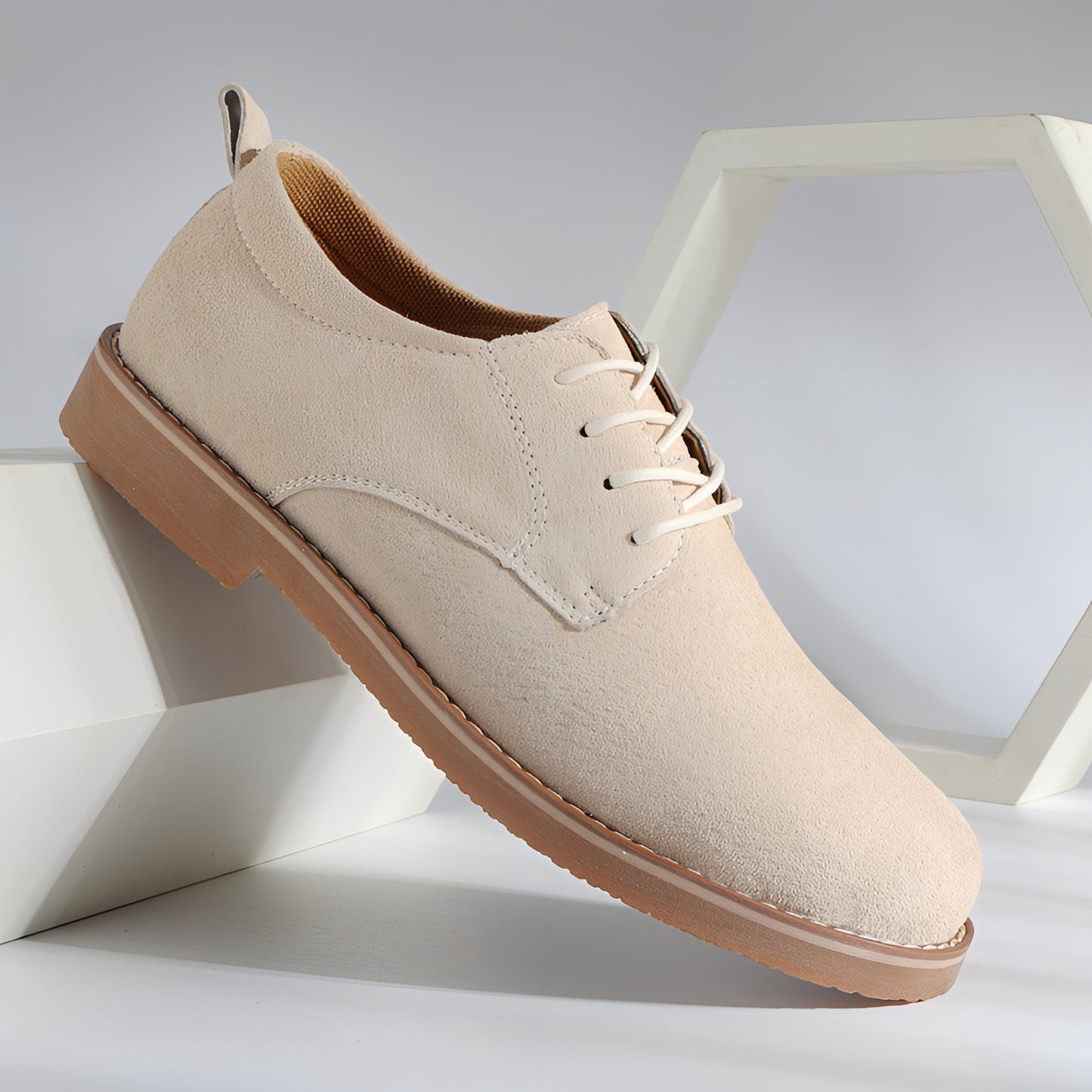 Austin - Lässige formelle Wildlederschuhe für Herren