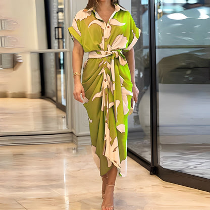 Charlène - Stilvolles Knopfkleid für Damen