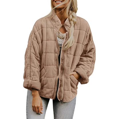 Jordana - Spacious down jacket with pockets for women