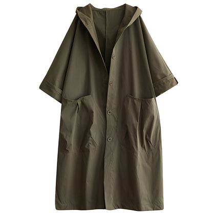 Anaëlle - Women's trench coat in long style