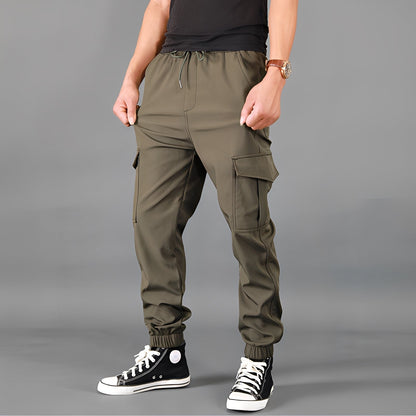 Ghislain - Wide Winter Cargo Pants for Men