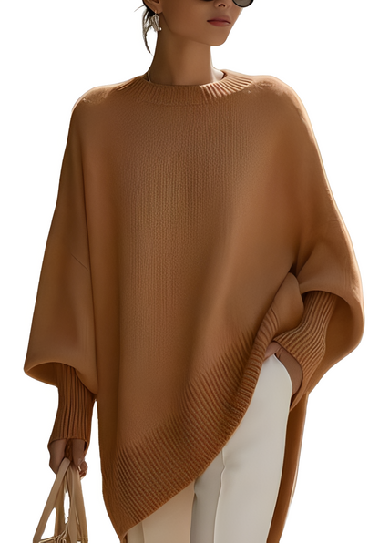 Pamella - Fashionable cashmere oversized sweater for women