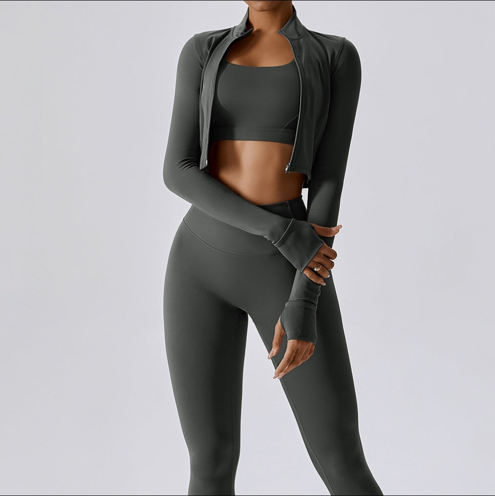 Christine - Stilvolles 3-teiliges Sportset für Damen