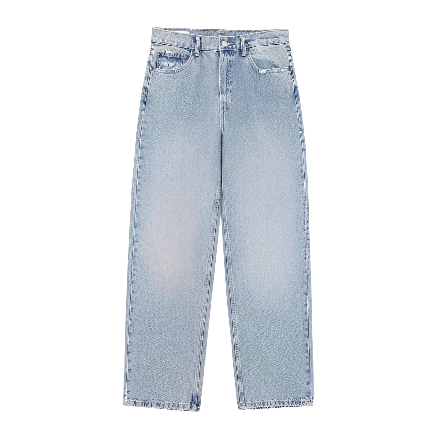 Lillian - Comfortable high-waisted women's denim with rips