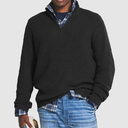 Constantine – Men's Cashmere Sweater with Zipper