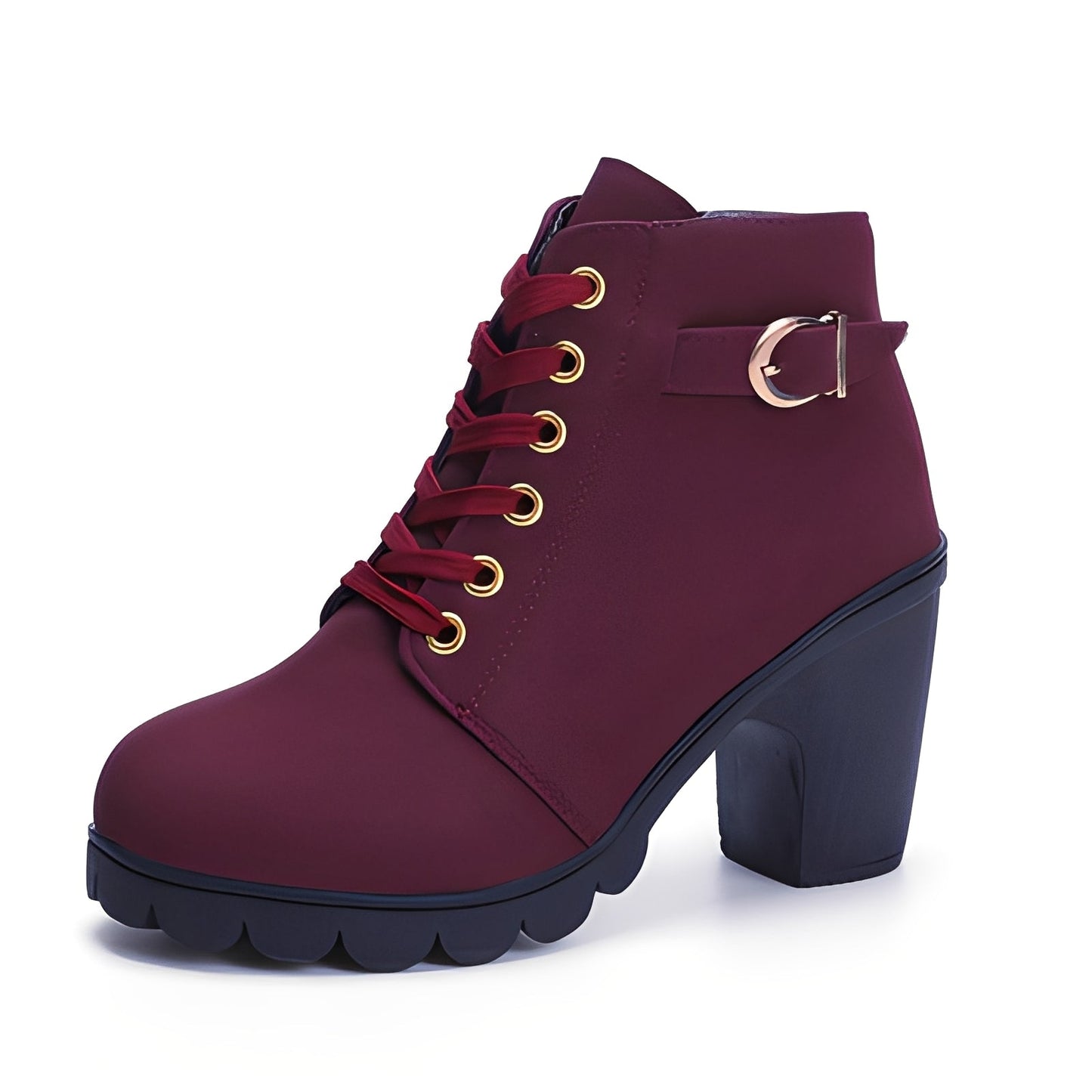Roxanne - Trendy women's ankle boots with block heel