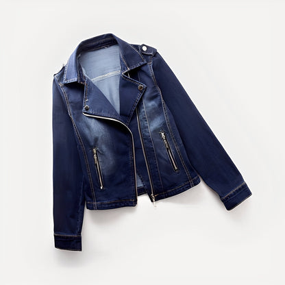 Candice - Classic women's denim jacket