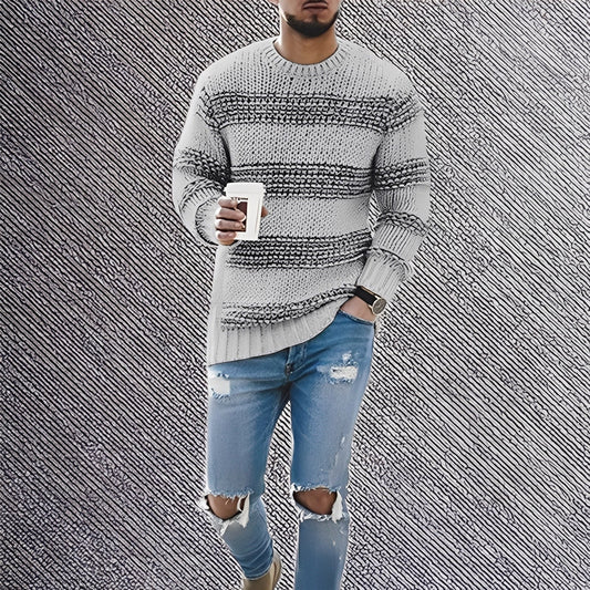 Kenzo - men's sweater with gentle stripes