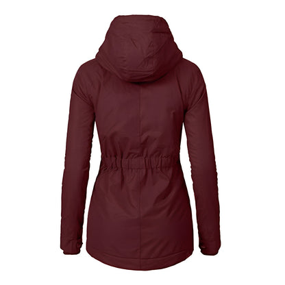 Melba - Warmer, waterproof women's coat with hood