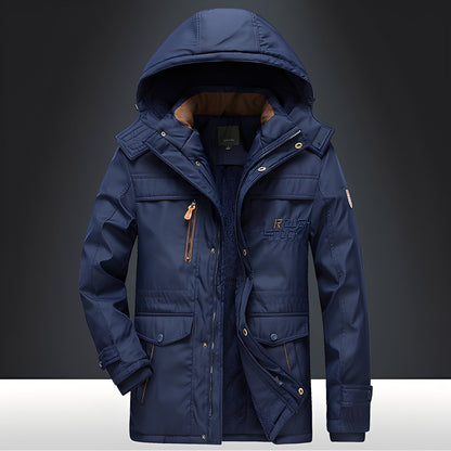 Lambert - Warm winter coats with hood for men