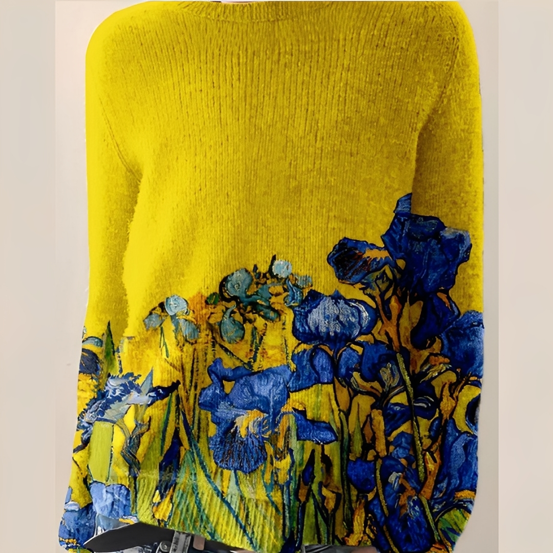 Liliane - Women's wool sweater for the winter