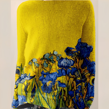 Liliane - Women's wool sweater for the winter