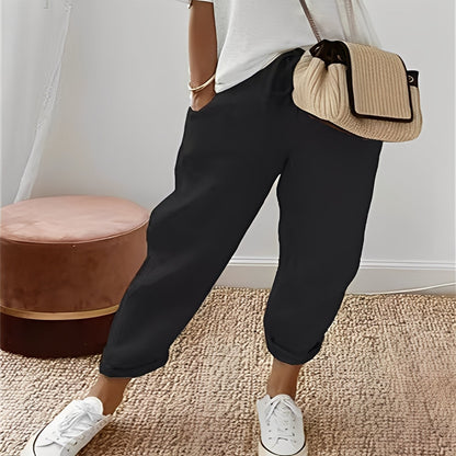 Jacinthe - women's pants with drawstring for comfort
