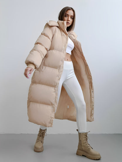 Eloise - Modern, casual cut women's hooded coat