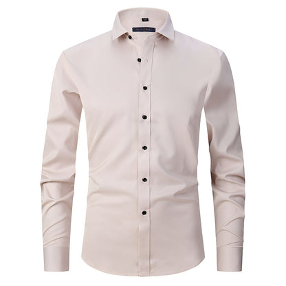 Mathurin - Elastic, wrinkle-free, fashionable men's polo shirt