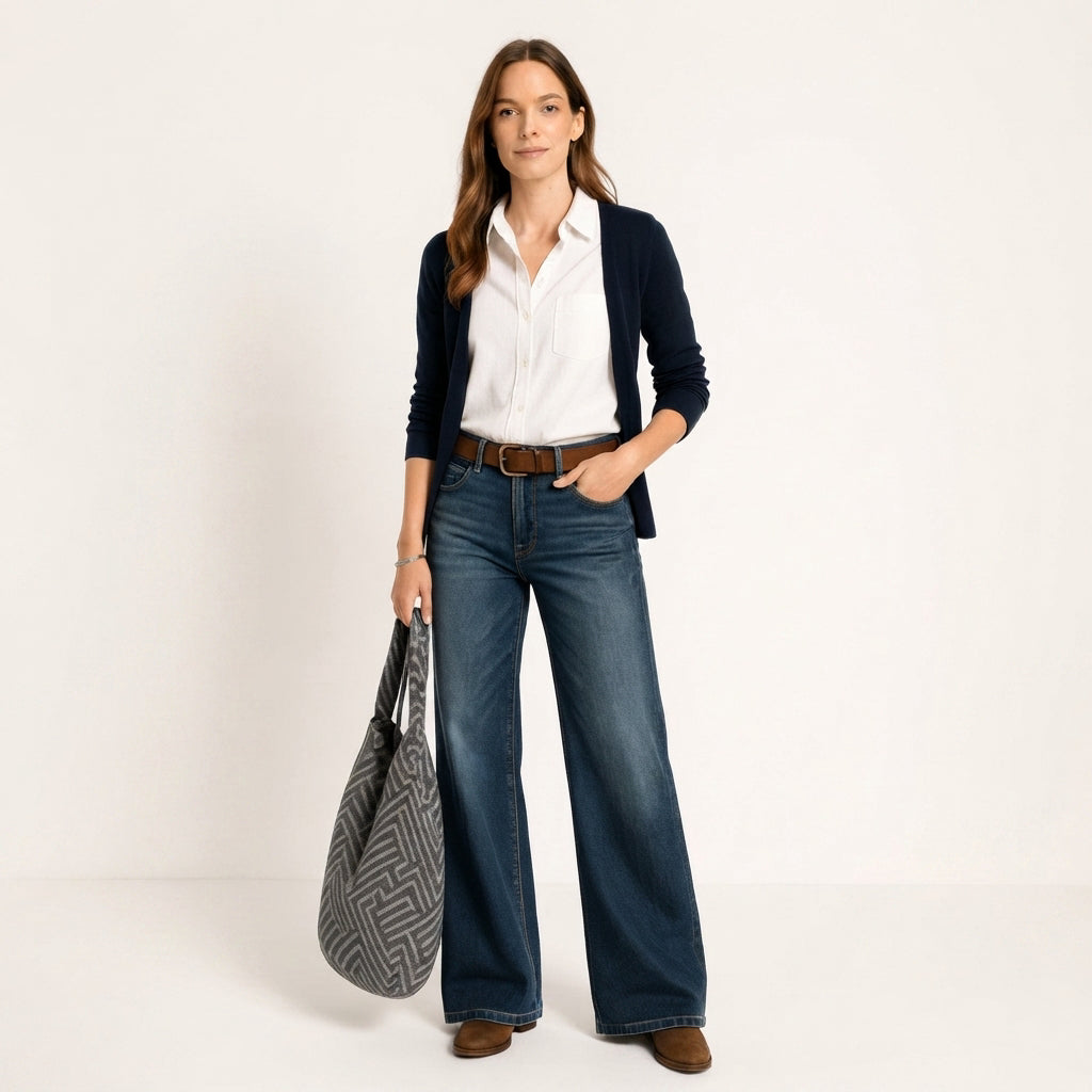 Majken - Weite Jeans für einen modischen Look