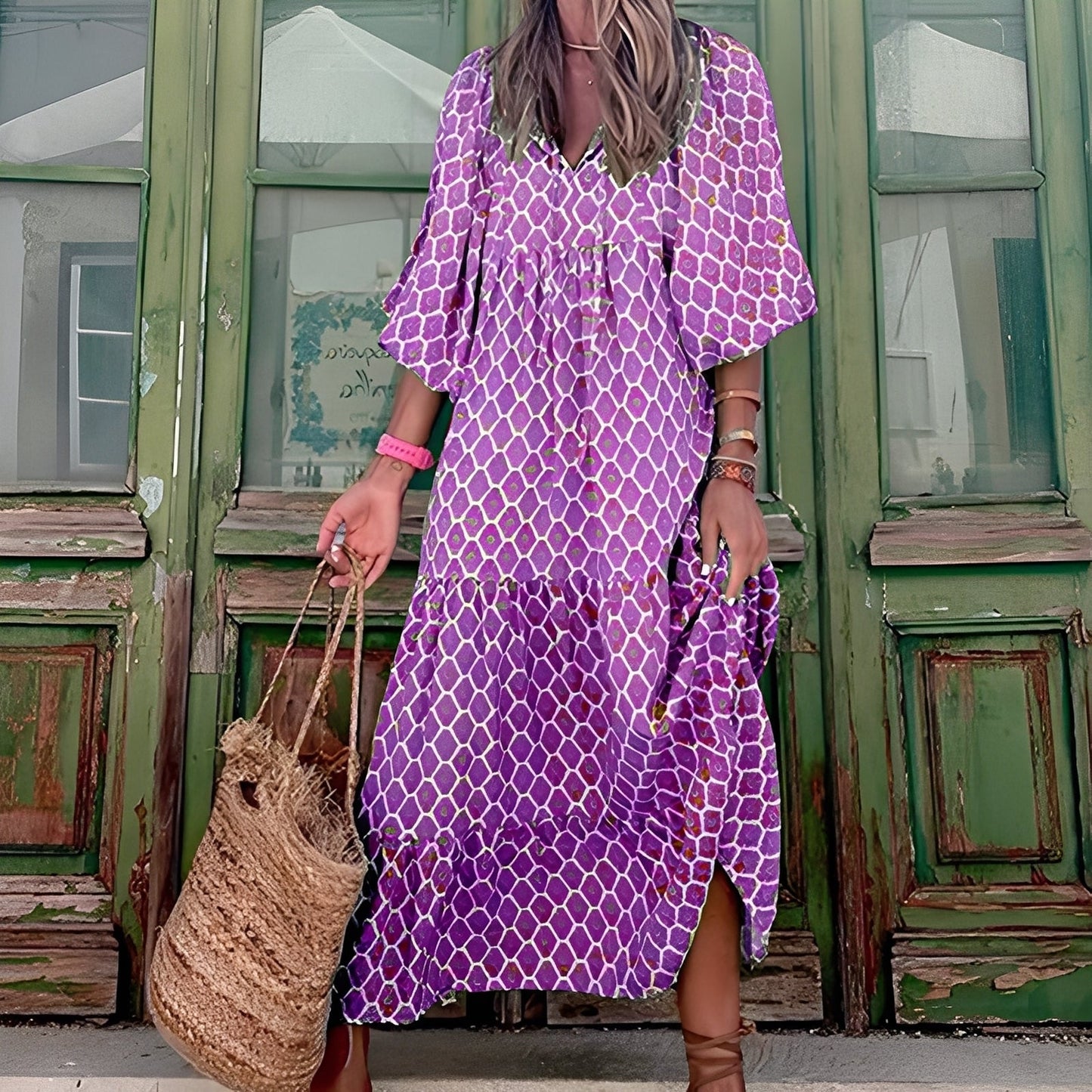Irénée - Stylish boho dress for women