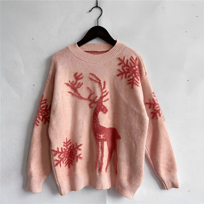Charlotte - Stylish Women's Christmas Sweater with Design