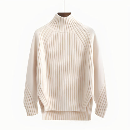 Camille - women's sweater with turtleneck