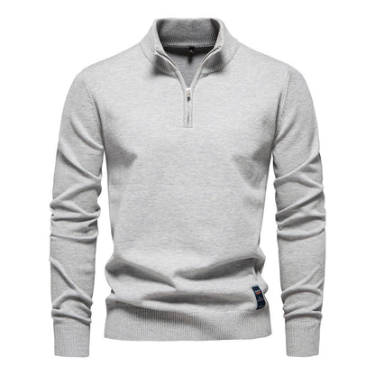 Caelum - Bequemer Slim-Fit-Strickpullover für Herren