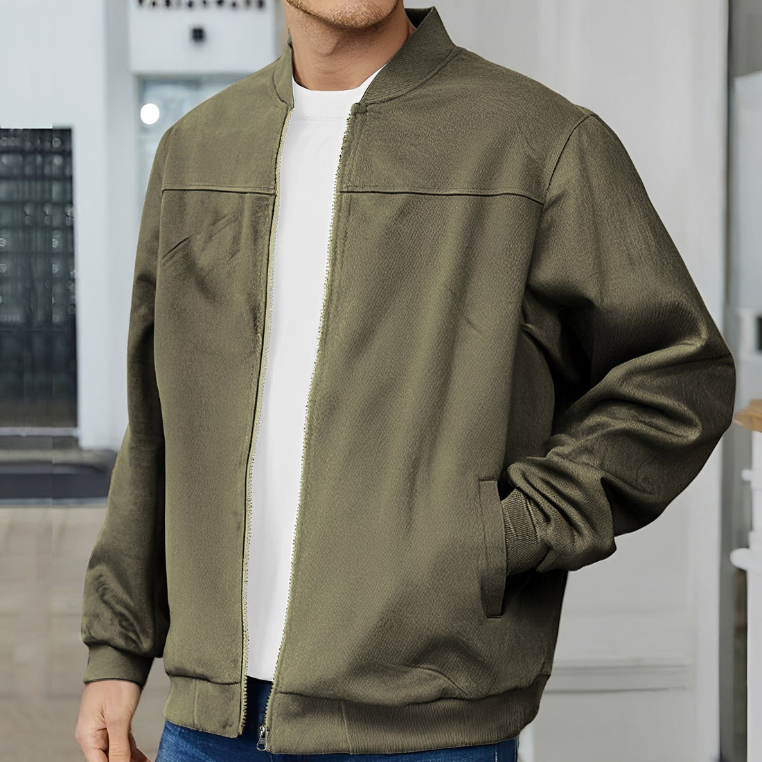 Aiden – Herren-Bomberjacke – Freizeitbekleidung